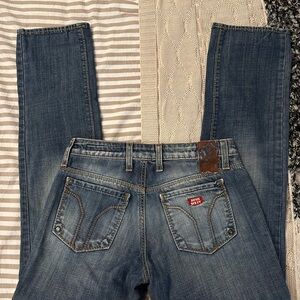 Miss Sixty Blue Straight Leg Jeans